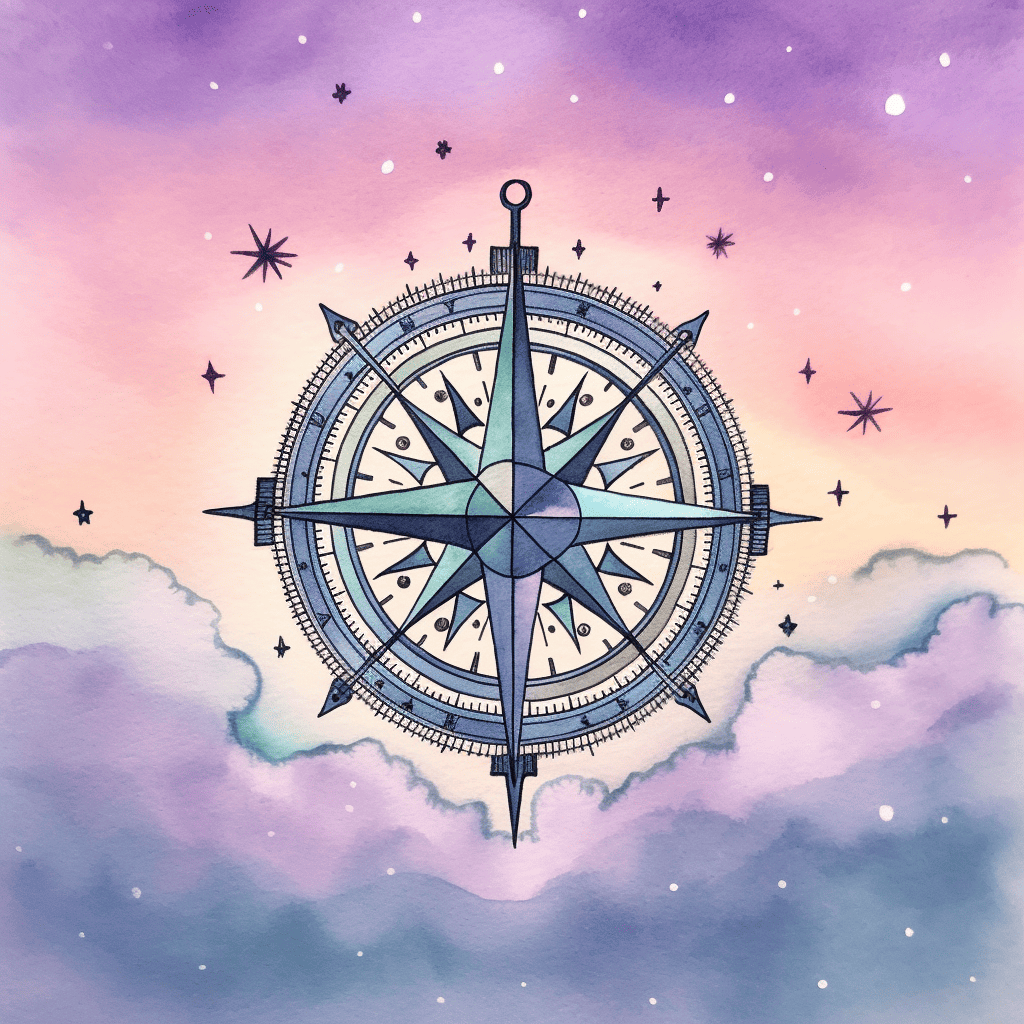 a compass to guide your way 